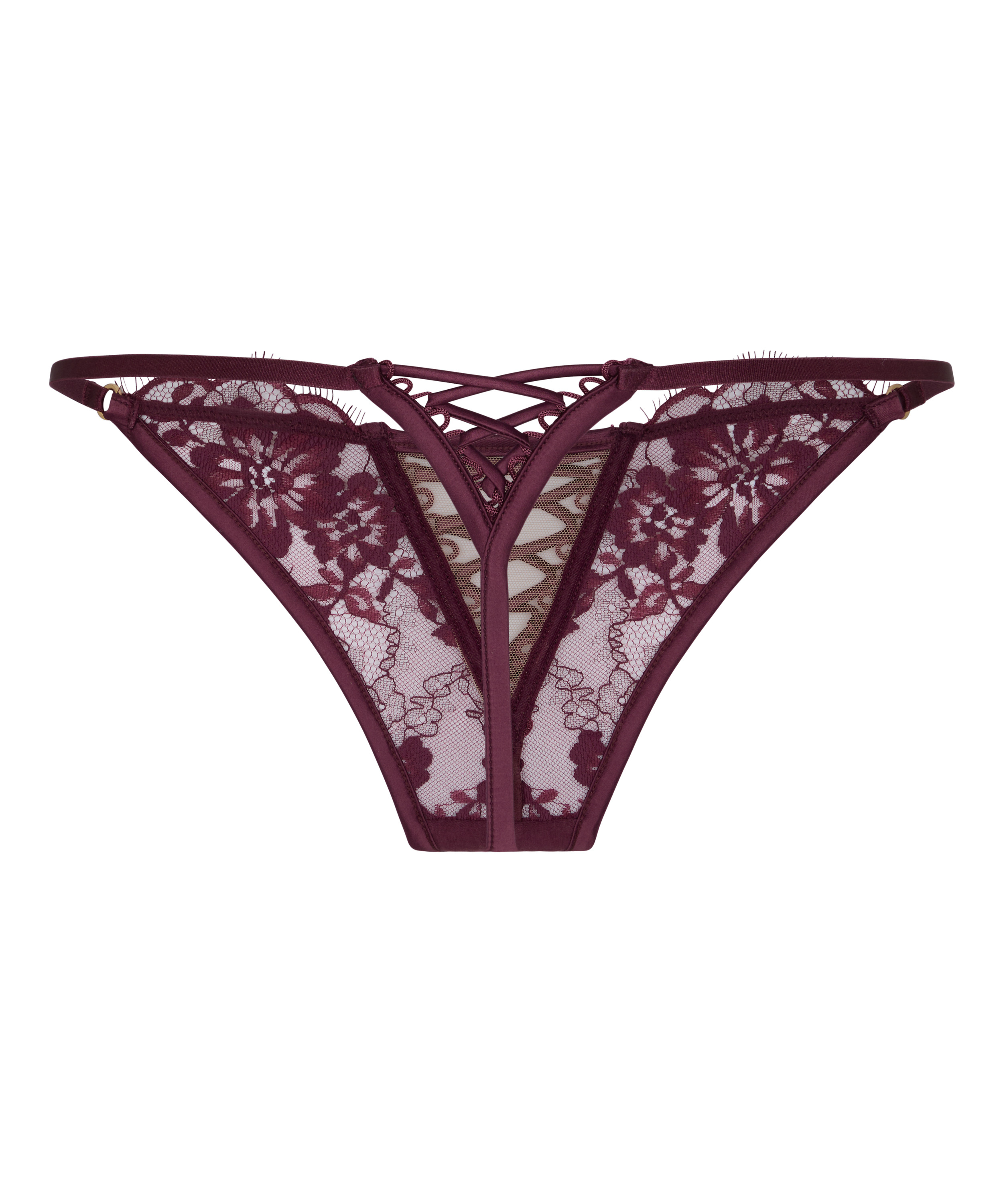 Highleg Thong Mae, Purple, main