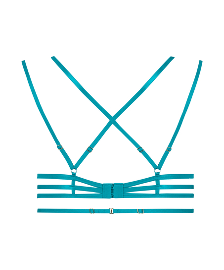 Eros Non-Padded Underwired Bra, Blue