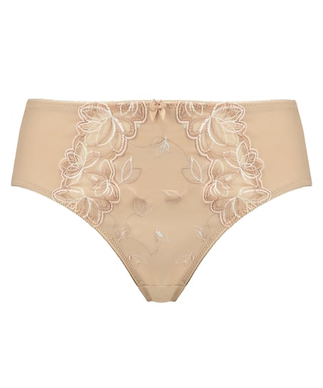 Diva High Knickers, Beige