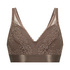 Morgan prosthetic underwireless bra, Brown