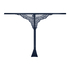 Kaiden High Leg Thong, Blue