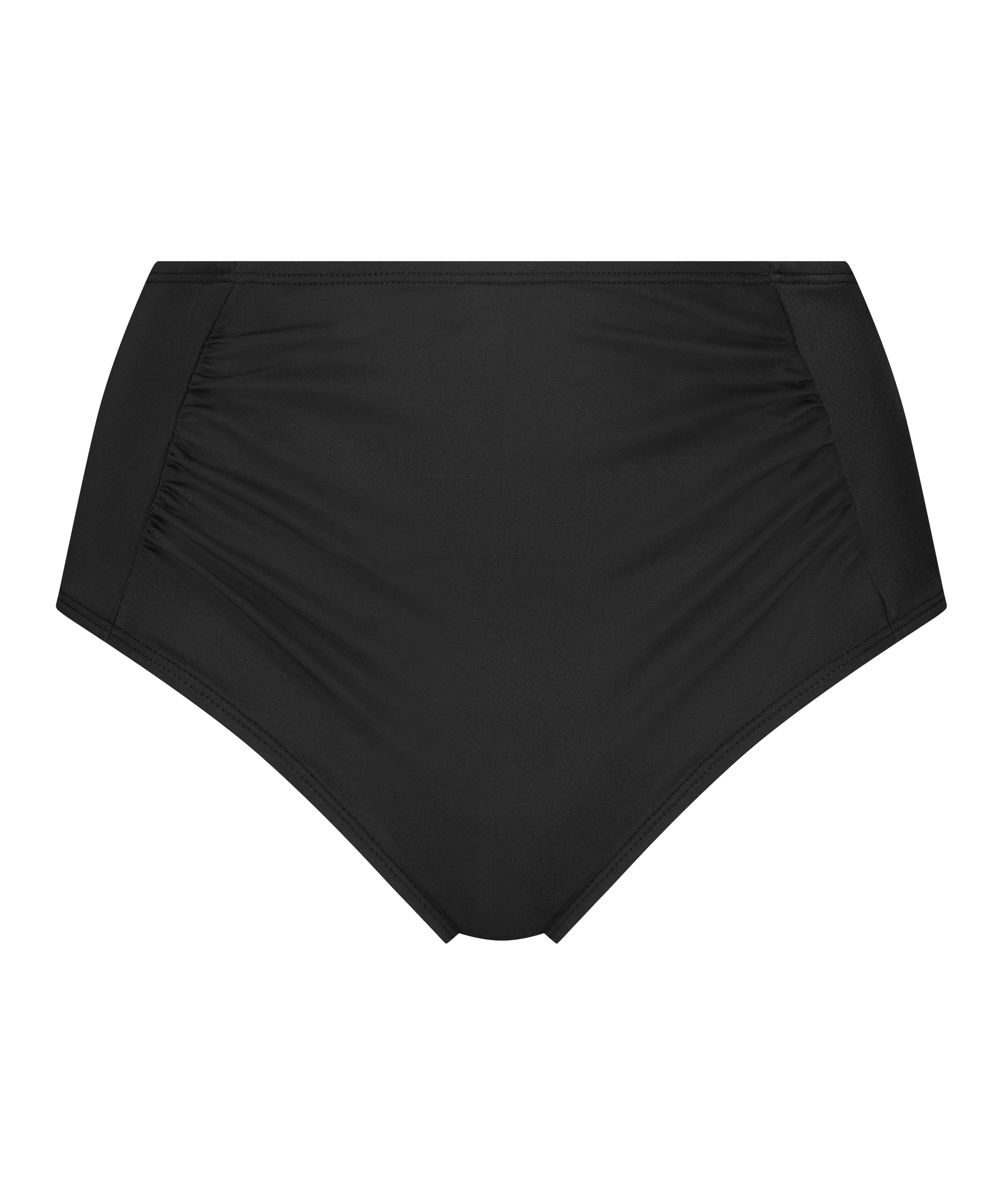 Luxe high bikini bottoms, Black, main