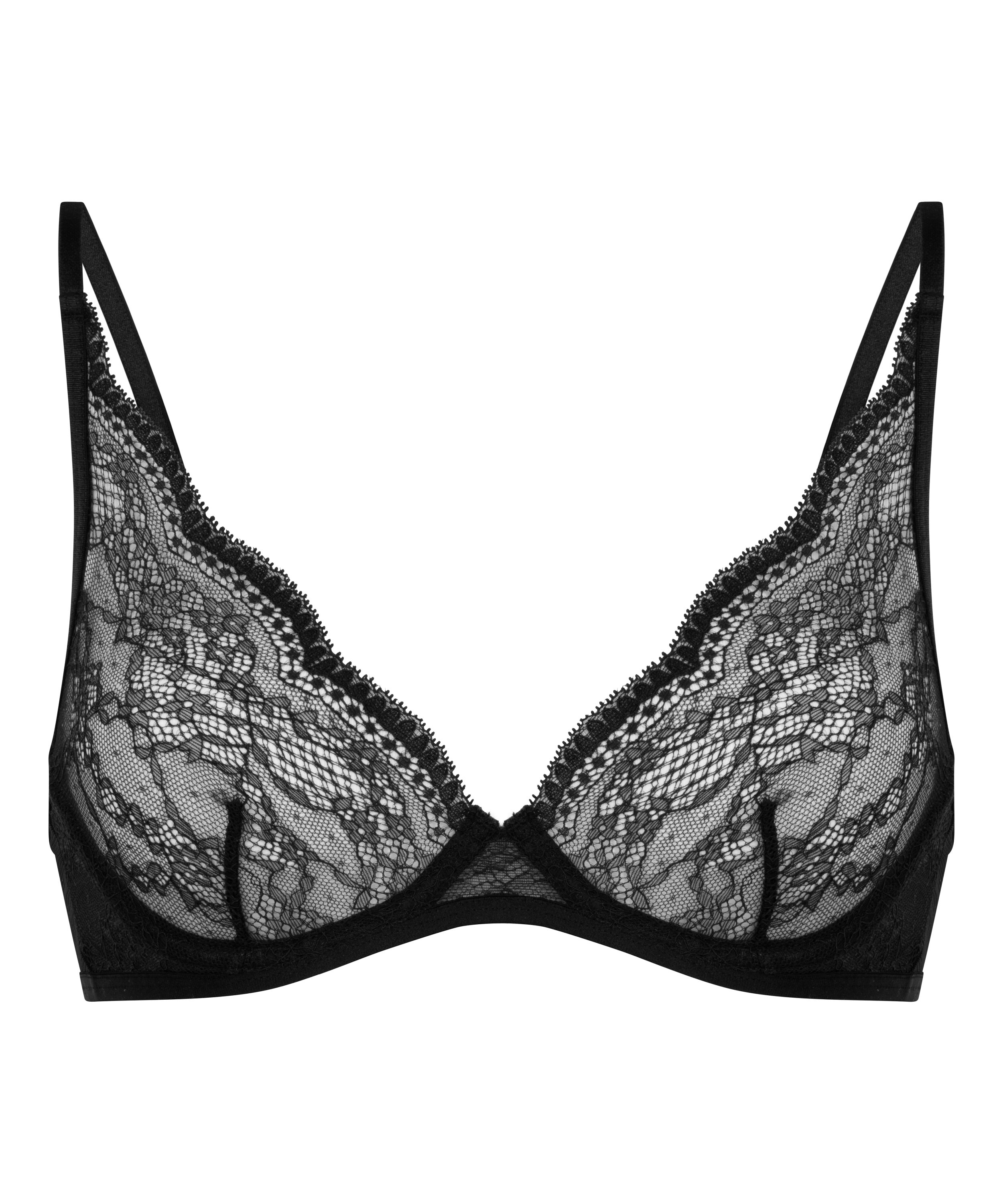Isabelle Non-Padded Underwired Bra, Black, main