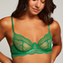 Isabelle Non-Padded Underwired Bra, Green