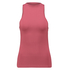 Seamless high neck rib top, Pink