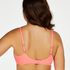 Mona Padded Non-Wired Push-Up Bra, Pink