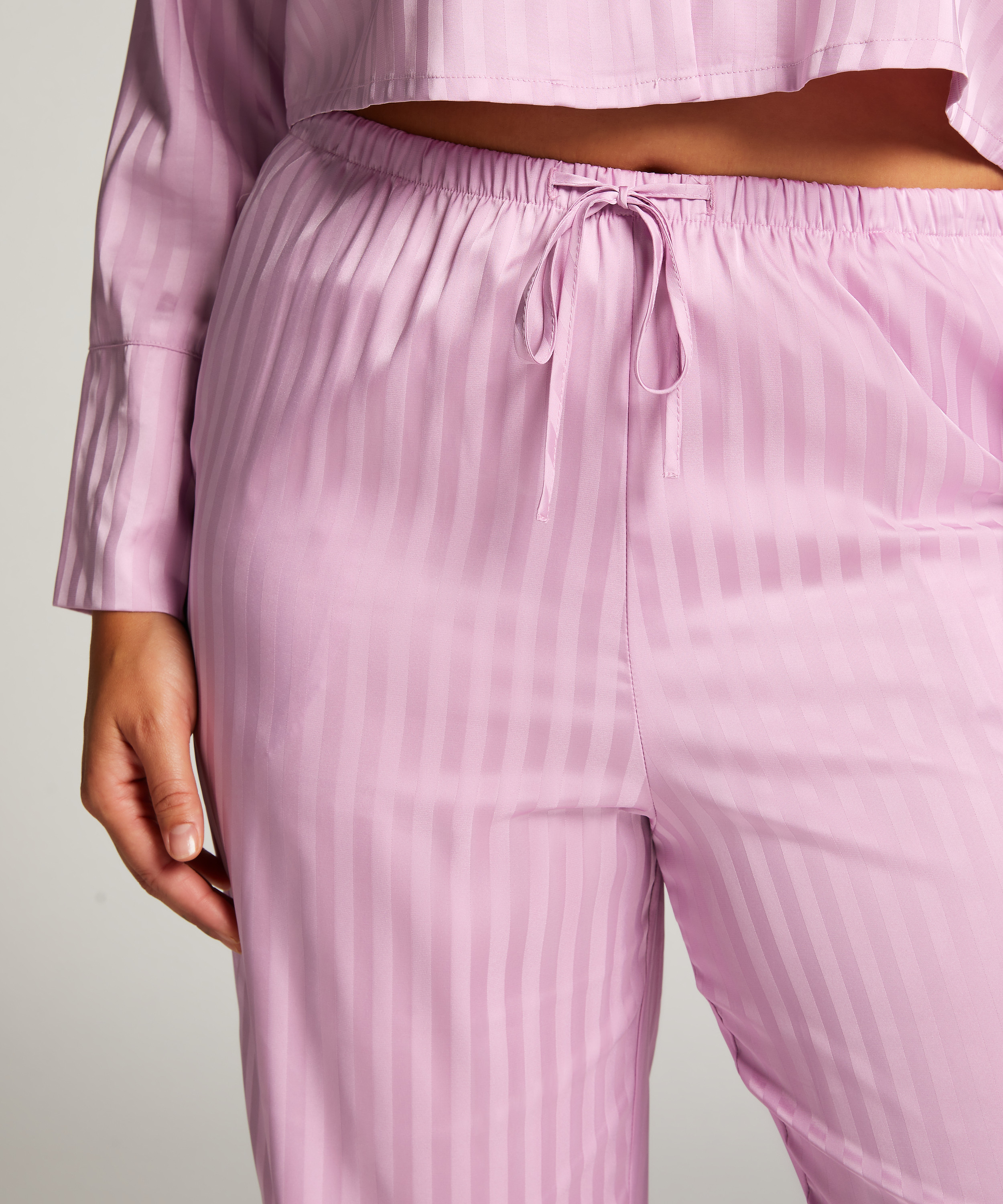 Satin Trousers, Purple, main