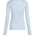 super soft Boatneck shirt with Cashmere, Blue