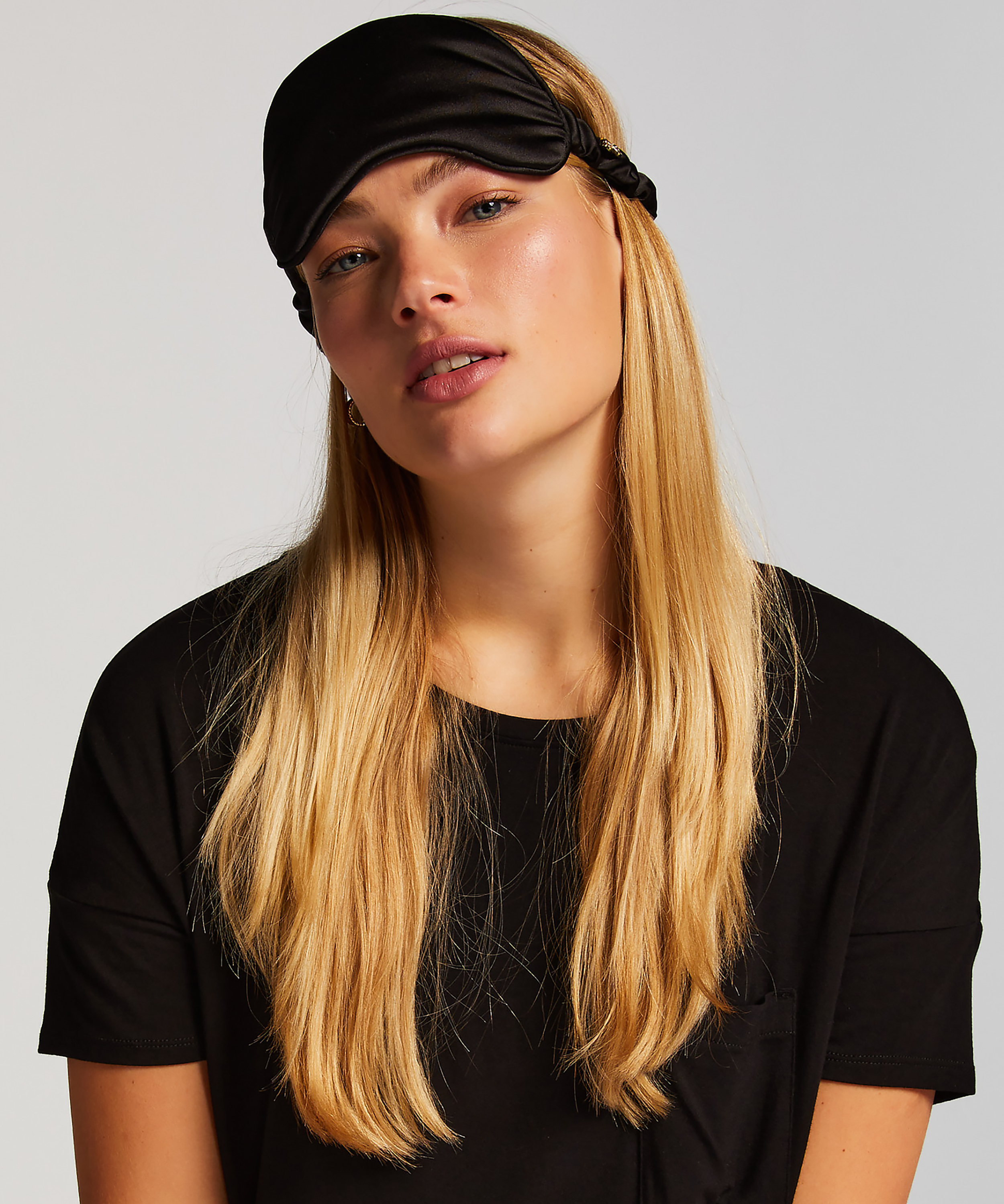 Sleep mask, Black, main