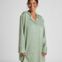 Shirtdress Satin Ayla, Green