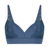 Lidia Padded Non-Wired Bra, Blue