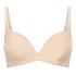Smooth Padded Underwired Bra, Beige
