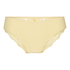 Invisible Lace Back Brazilian, Yellow