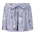 Jersey Ruffled Shorts, Purple