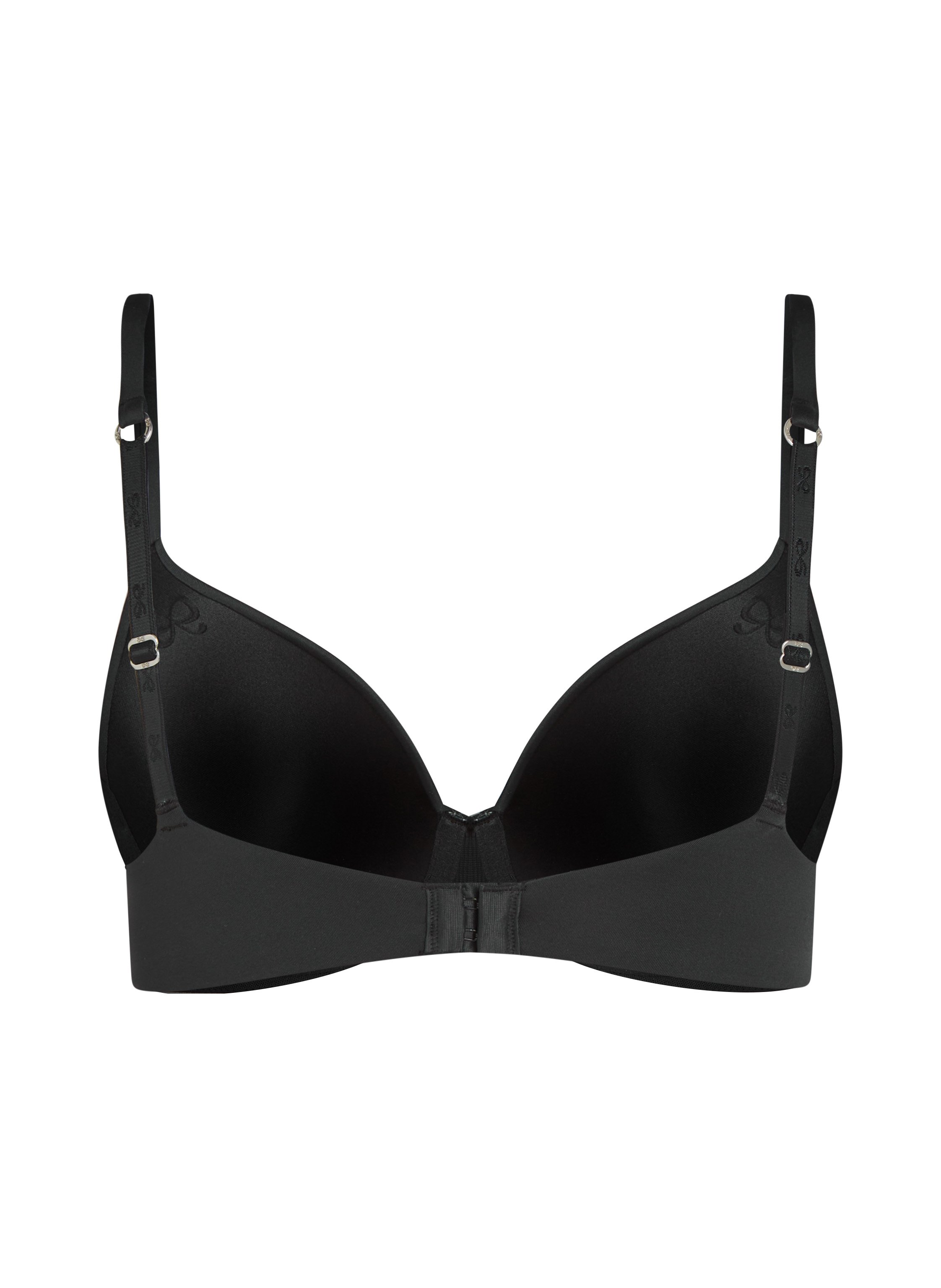 Super Soft Padded Underwired Bra, Black, main