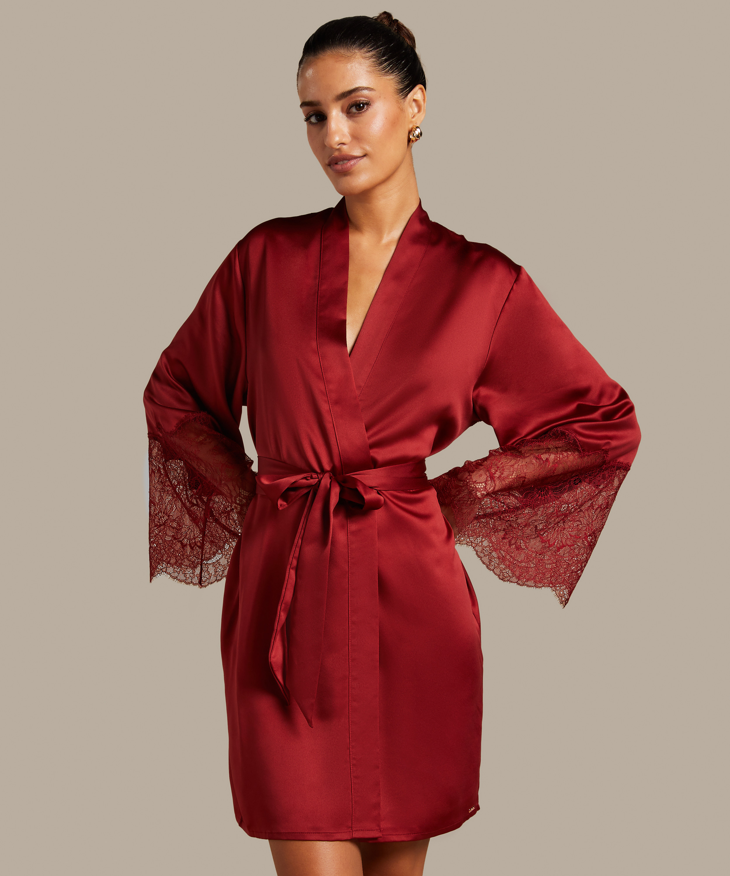 Camille Kimono, Red, main