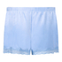 Pyjama Short Velours Scallop Lace, Blue