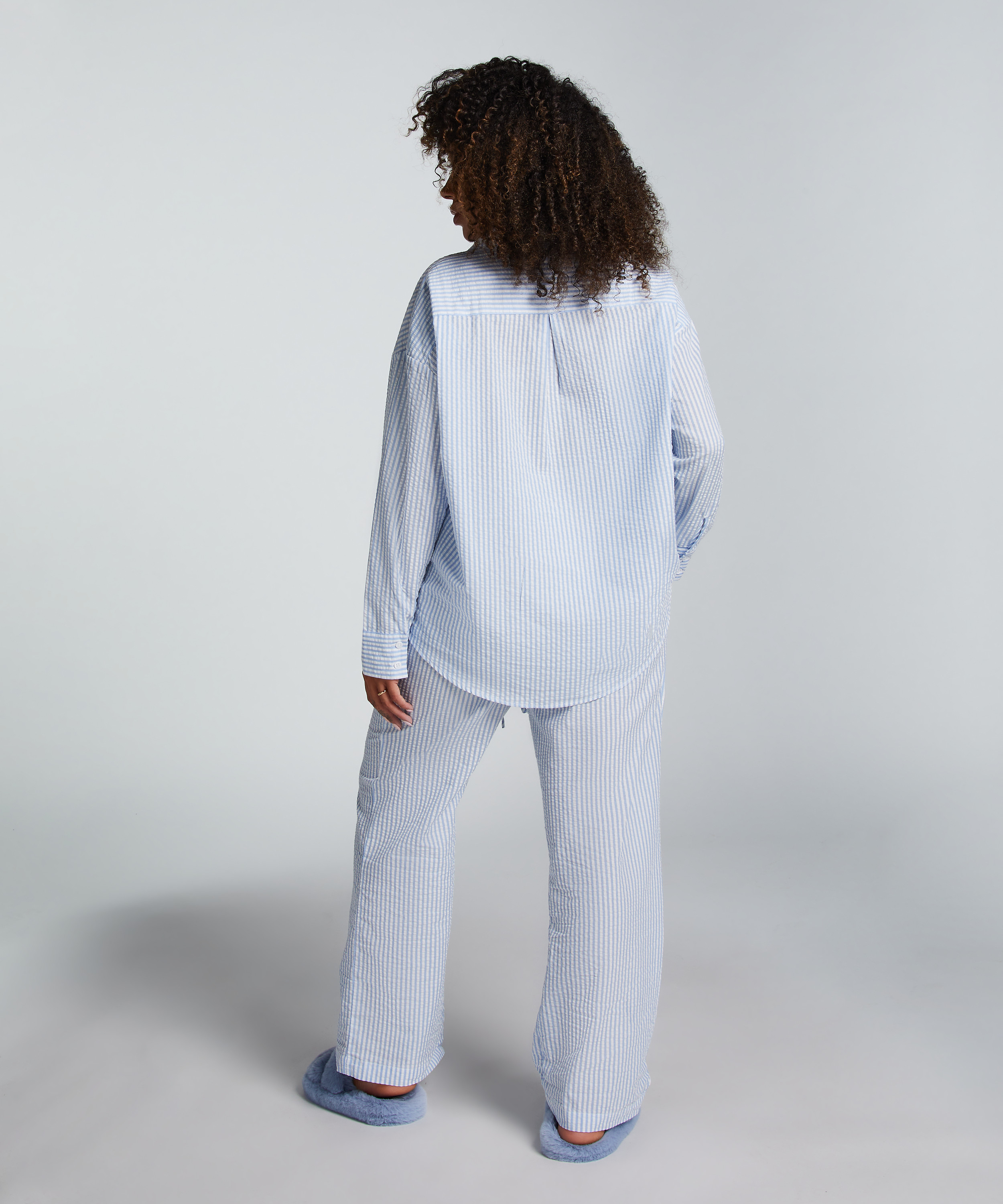 Cotton Jacket, Blue, main