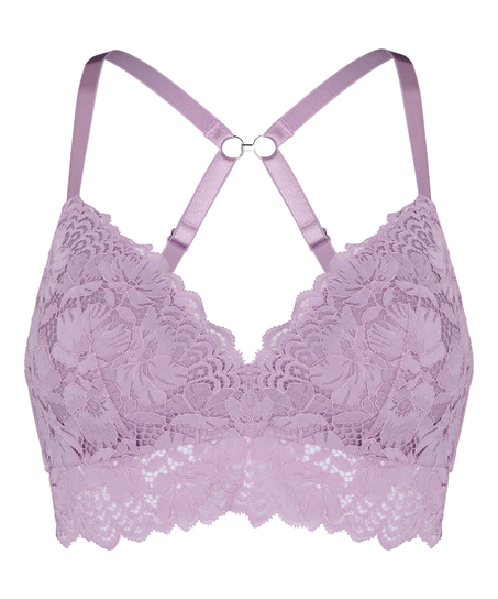 Andrea Padded Non-Wired Bra, Purple