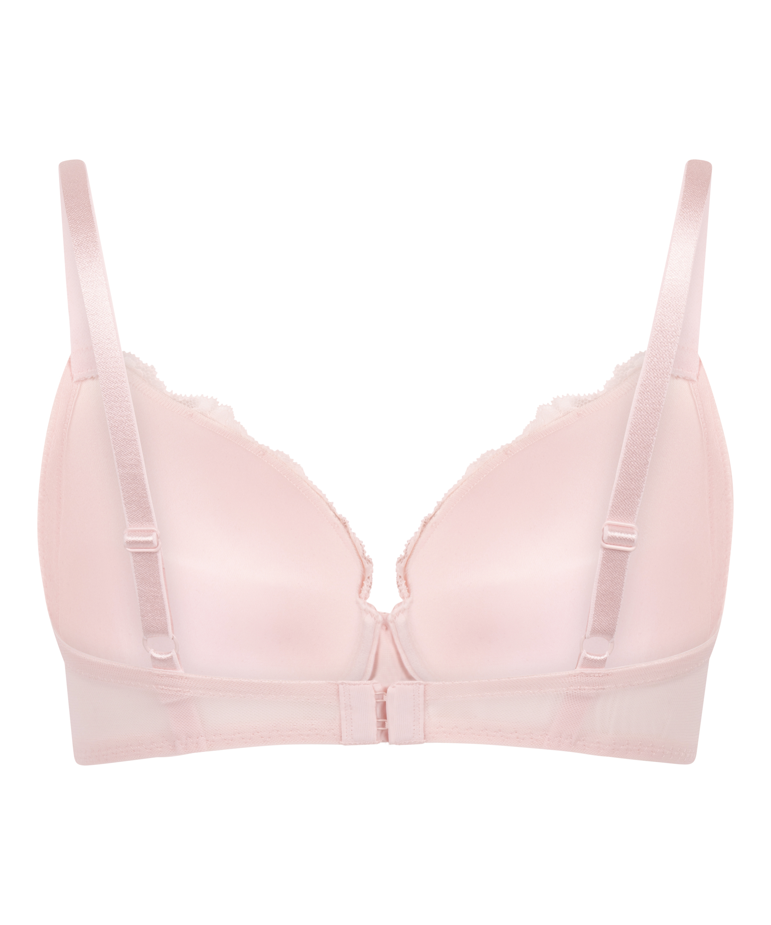 Teddy Padded Push-Up Underwired Bra, Pink, main