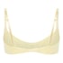 Pointelle Bralette, Yellow