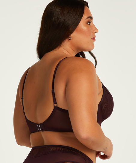 Mel Non-Padded Underwired Bra I AM Danielle, Purple