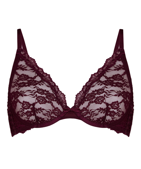 Non-Padded Underwired Bra Aveline, Purple