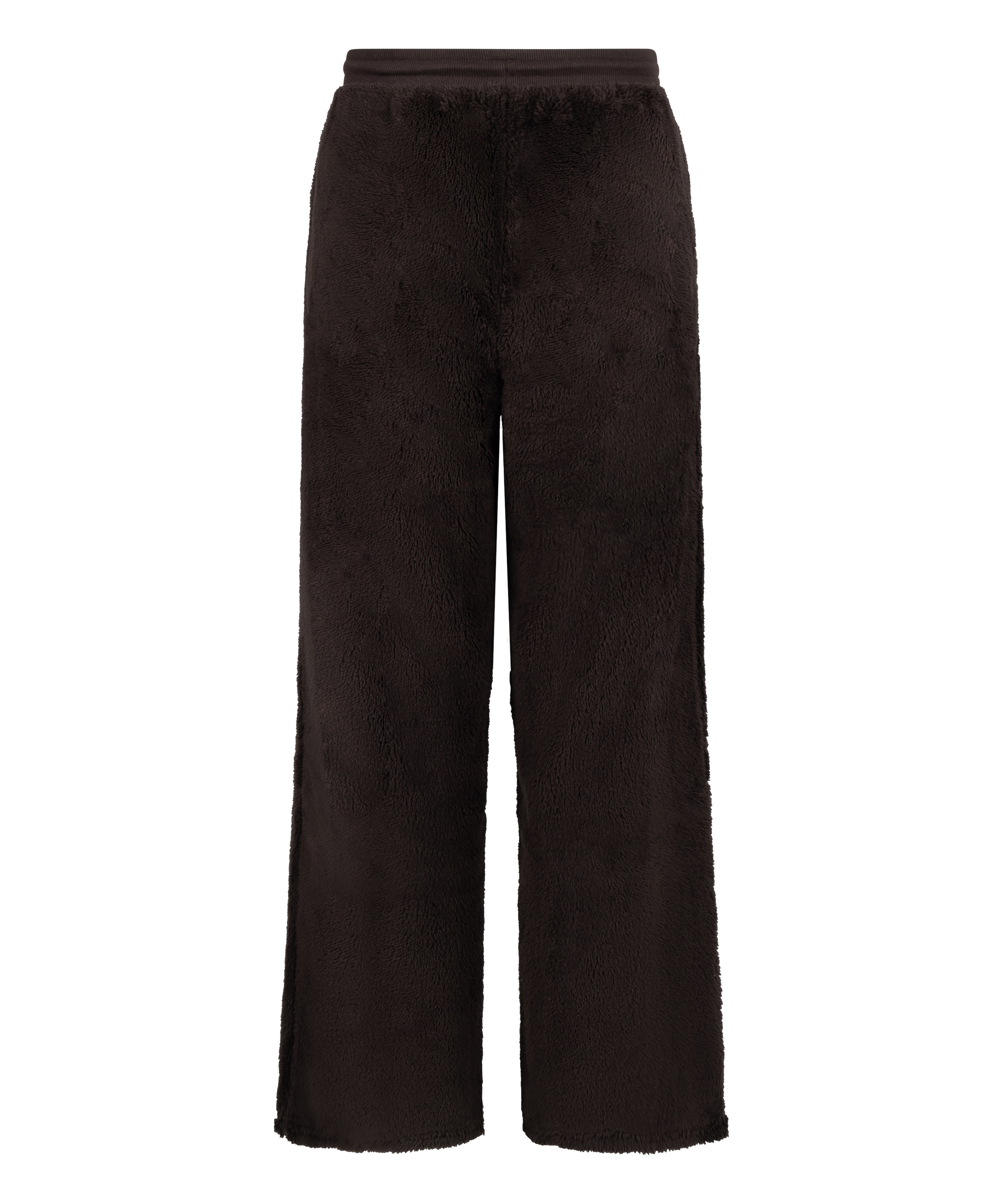 Pant Fluffy Fleece, Brown, main