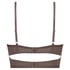 Arabella Padded Underwired Longline Bra, Brown