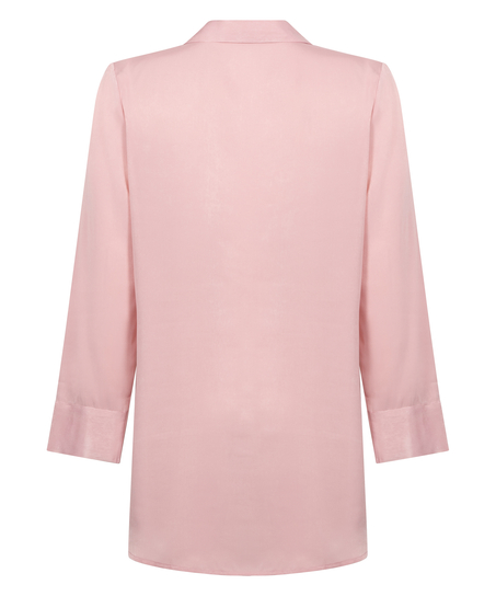 Satin Nightshirt, Pink