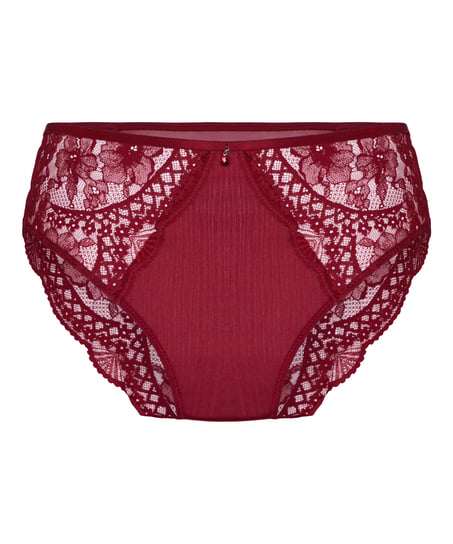 High Waisted Slip Tosca, Red