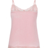 Velours Lace Cami Top, Purple