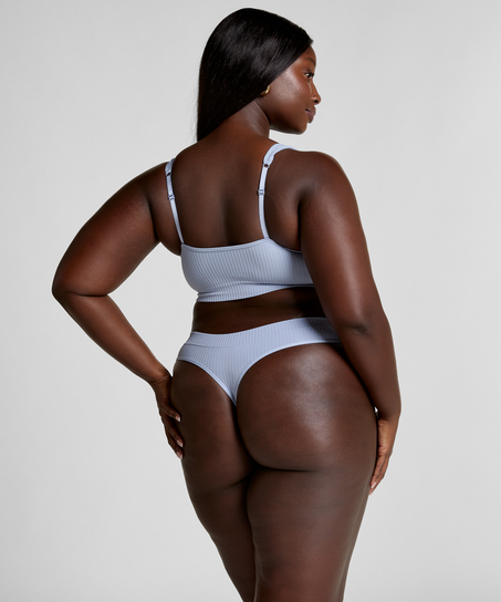 Dianne Scoop Bralette, Blue