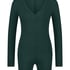 Brushed Short Onesie, Green