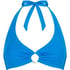 Porto Halter Bikini Top, Blue