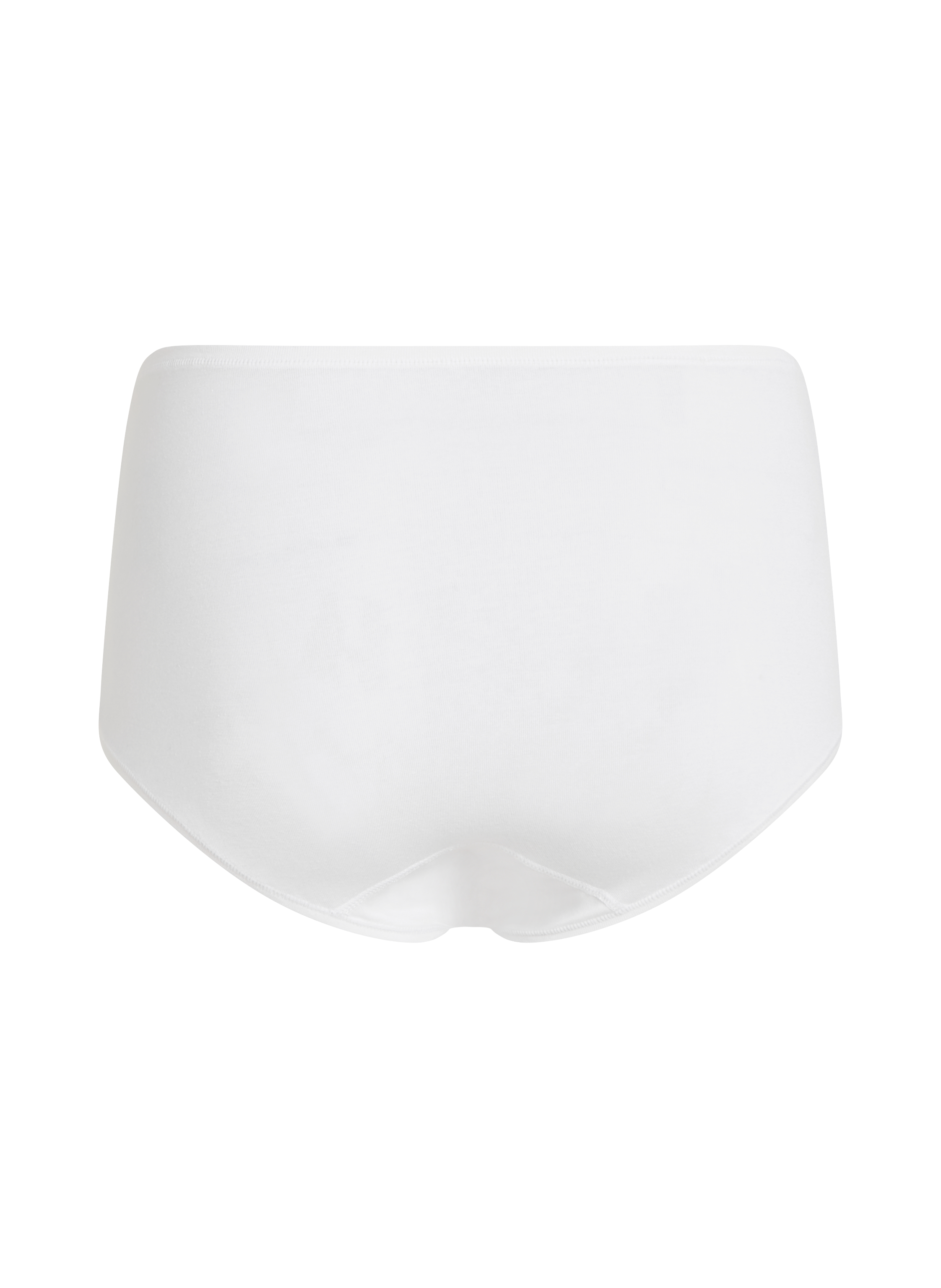 Mid Waisted Knickers Superslip, White, main