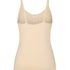 Pyjama Cami Striped Henley, Yellow