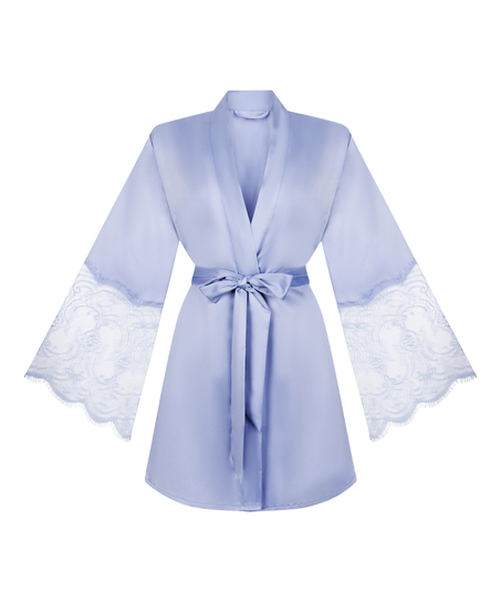 Satin Kimono, Purple