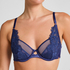 Grace Non-Padded Underwired Bra, Blue