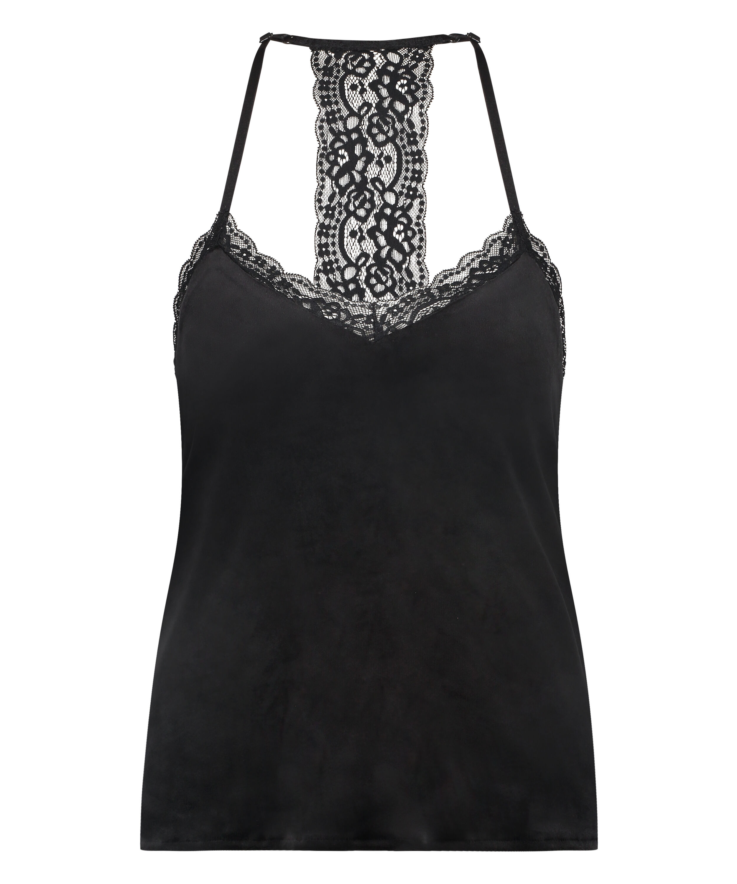 Velvet Lace Cami - Pajama Tops - Hunkemöller