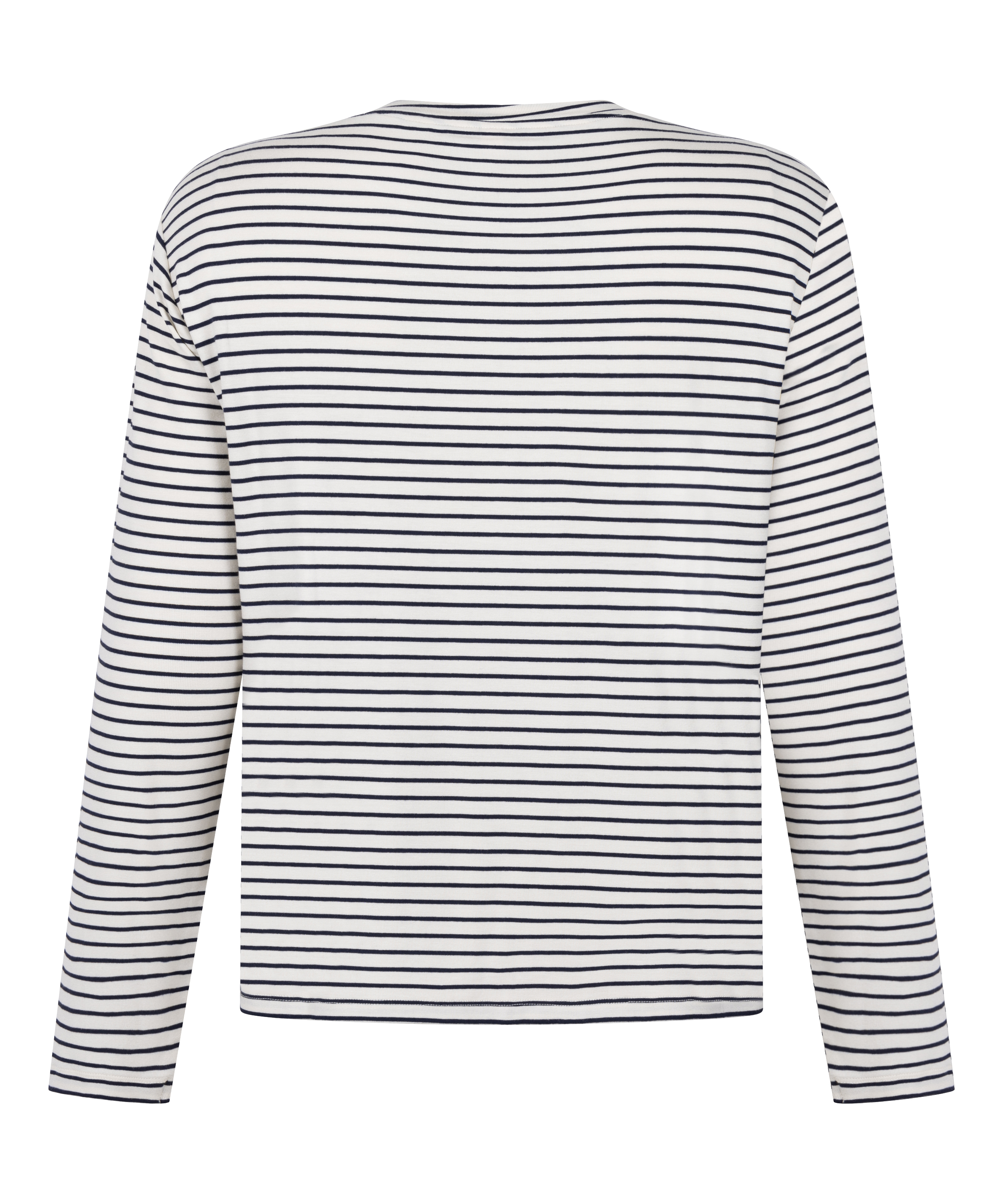 Pyjama Top Loose Jersey, White, main