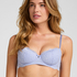 Marine Padded Underwired Bra, Purple
