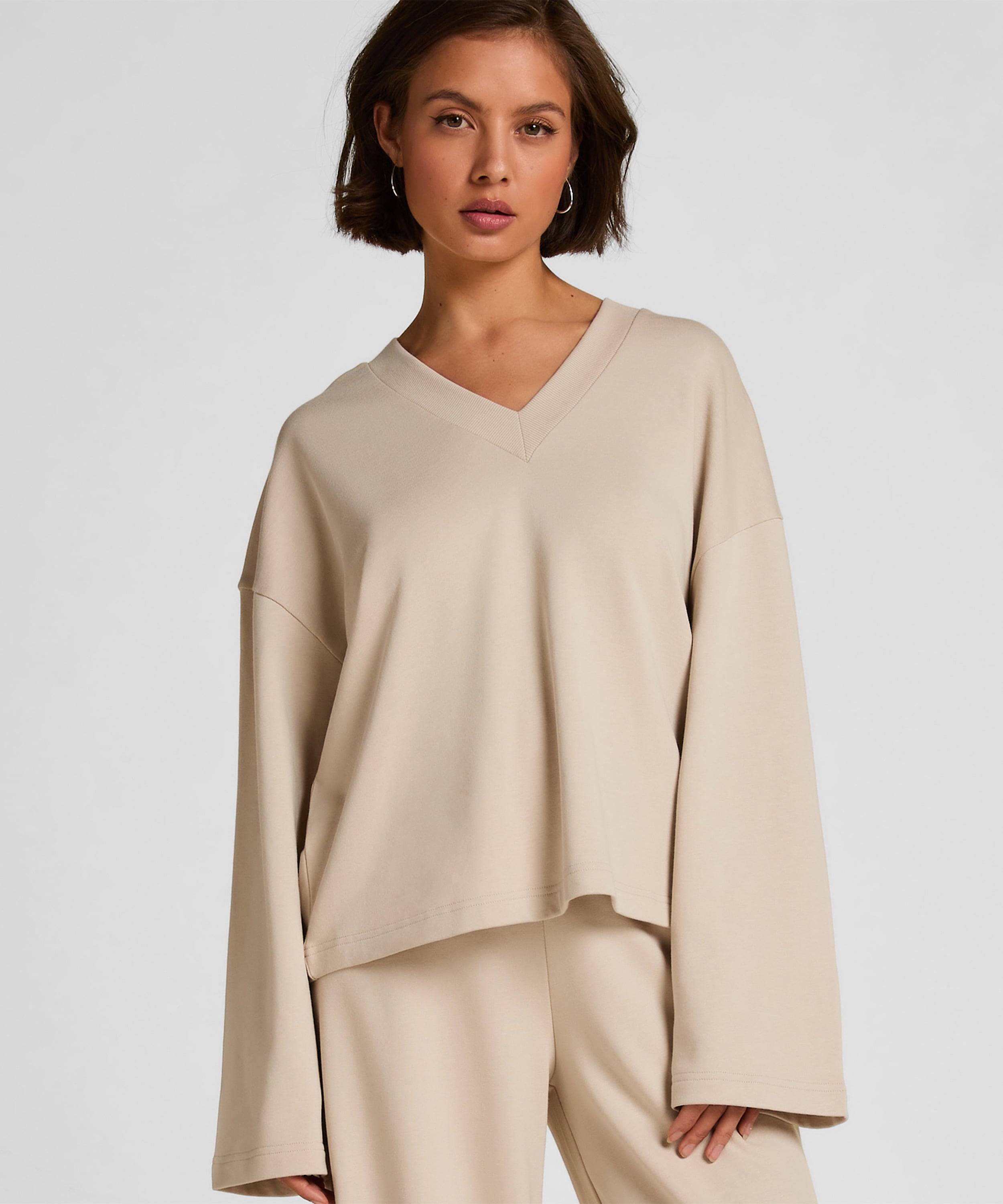 Lounge Top Audrey, Gray, main