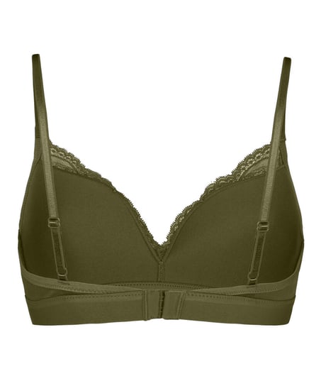 Sophie Padded Non-Underwired Bra, Green
