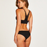 Marine Seamless Bralette, Black