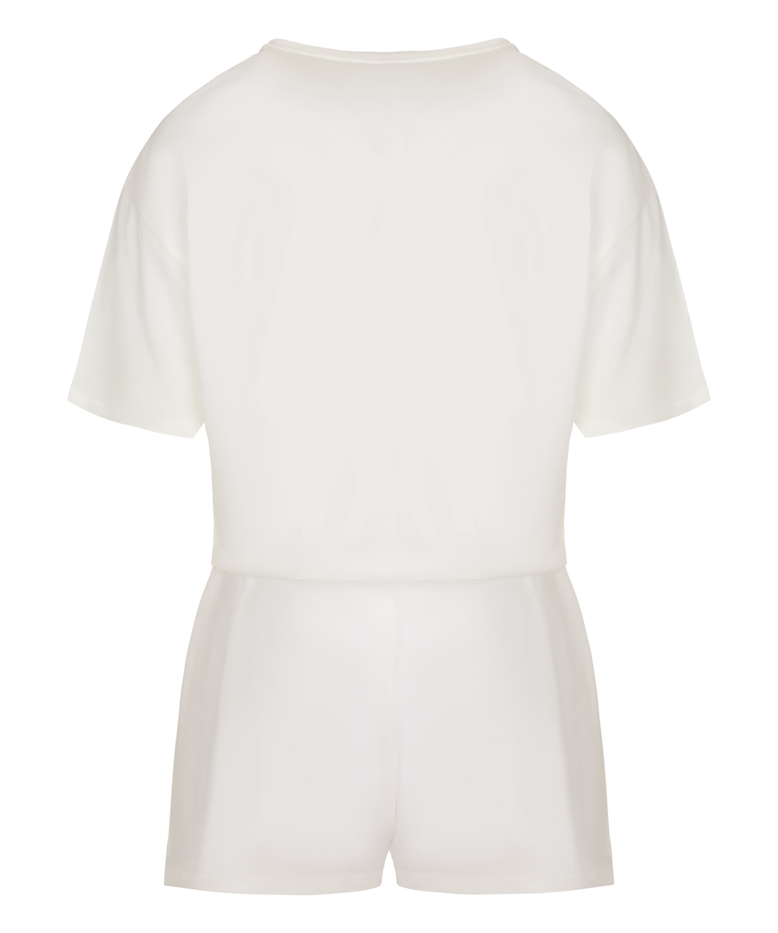 Pyjamaset Cotton, White, main