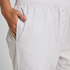 Pant Woven Cotton Stripe, Purple