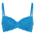 Anya Padded Underwired Bra, Blue