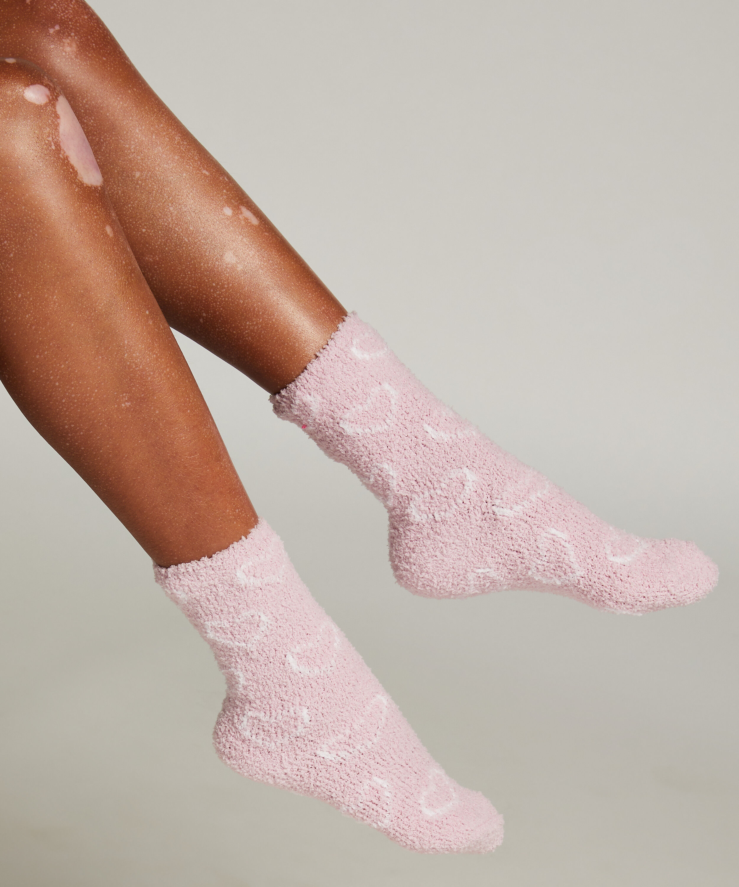 2 pairs of socks Cosy, Pink
