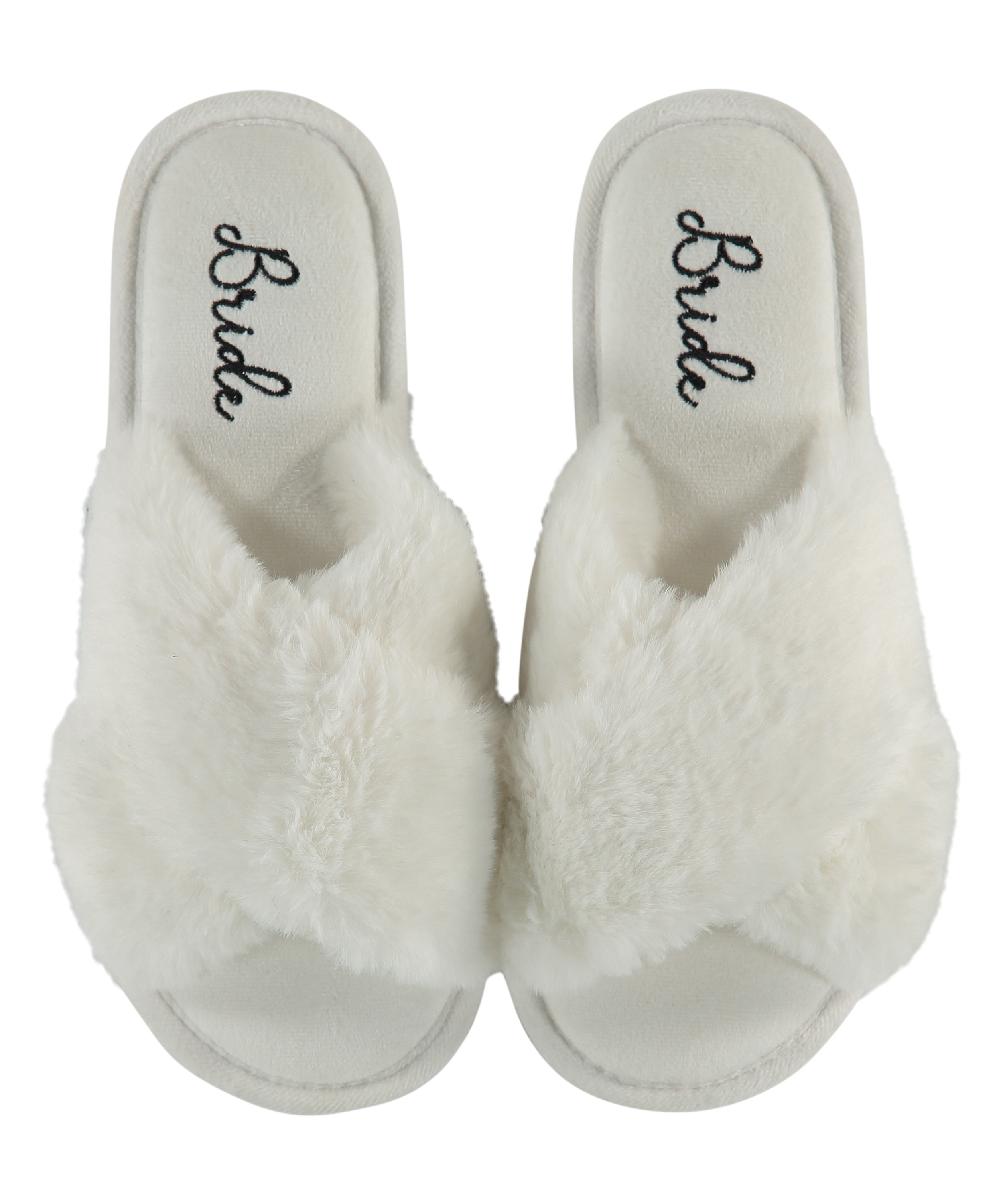 Bridal Slippers, White, main